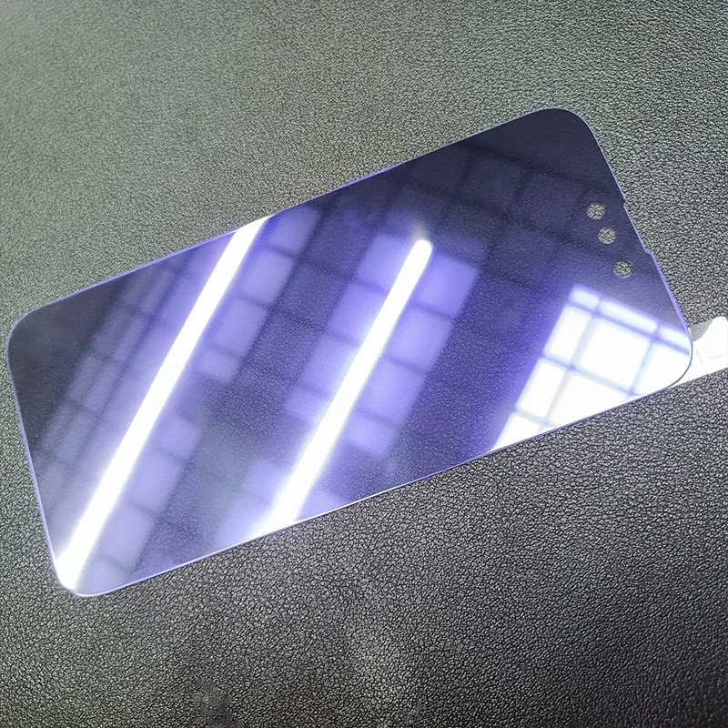 20-50PCS Anti Glare blue purple ray Privacy Tempered Glass Screen Protector For iphone 14 13 12 11 Pro mini XS MAX XR 7 8 Plus