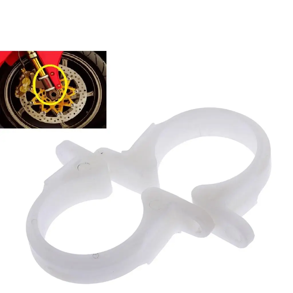 

Motorcycle Splash Guard Front Fender Bracket Mount Plastic For Honda CB400