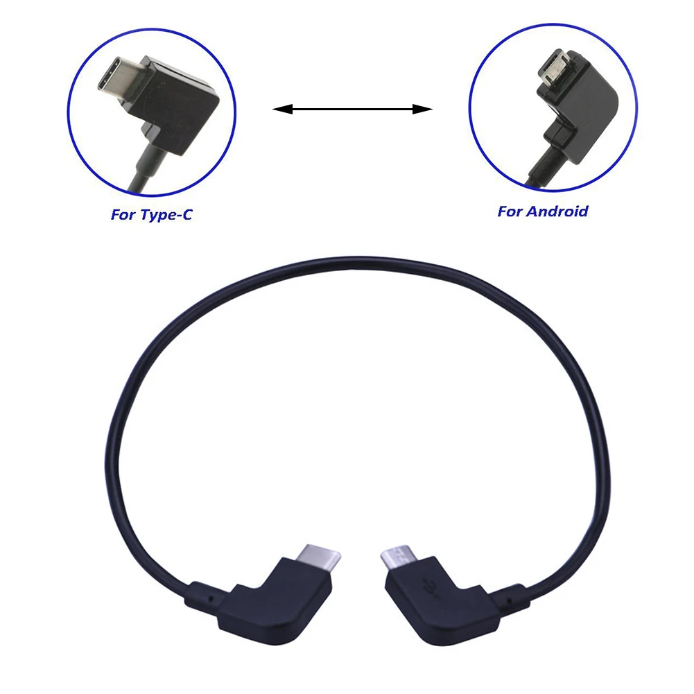

Travel Connection USB Remote Control Accessory Data Cable Type C Professional Replacement Portable Home For DJI Mavic Air