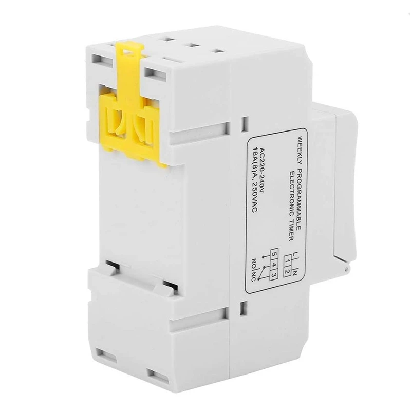 Цифровой таймер THC15A программируемый электронный переключатель времени с