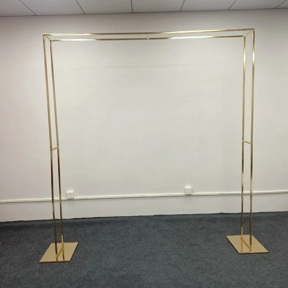 Свадебная арка квадратный фон подставка для воздушных шаров блестящий