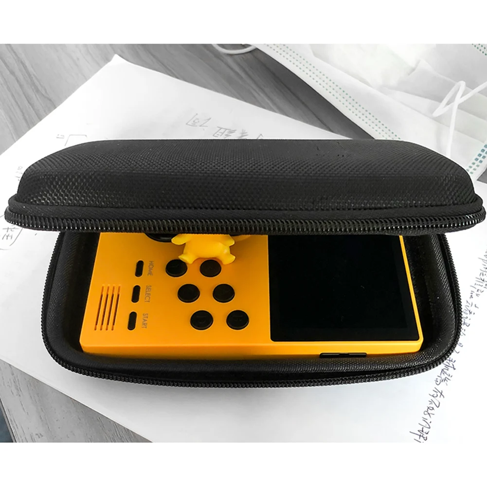 

Сумка для игровой консоли в стиле ретро, Пыленепроницаемый Чехол для переноски RG351v/задний карман, защитный чехол для хранения 1/2, игровая ко...