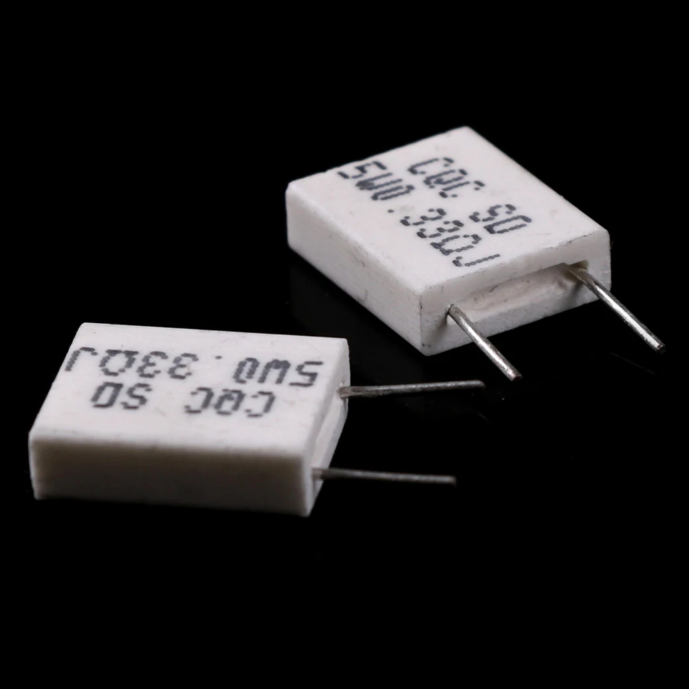 Новый цементный резистор 5 Вт 0 33 Ом 10 шт. неиндуктивный Керамический BPR56/CQC