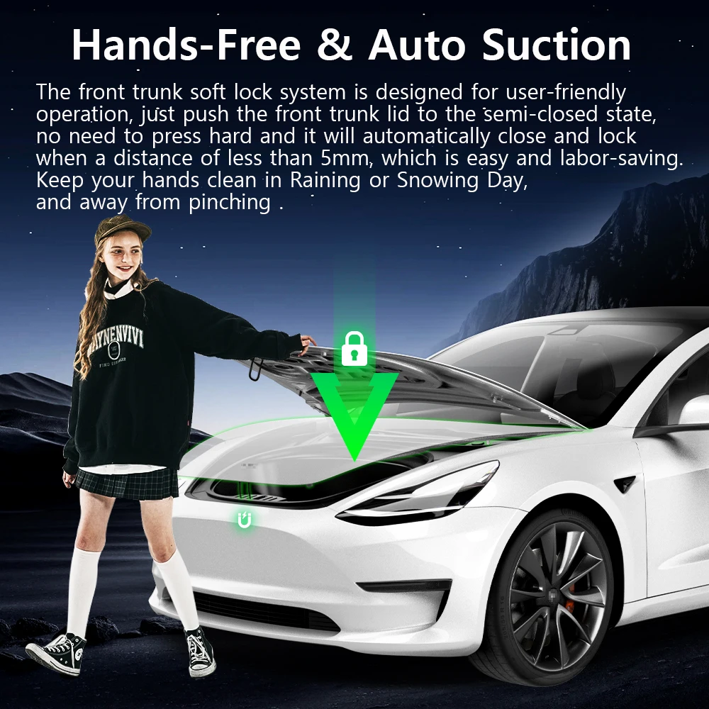 Электрический датчик открытия/закрытия переднего багажника для модели Tesla 3 Y