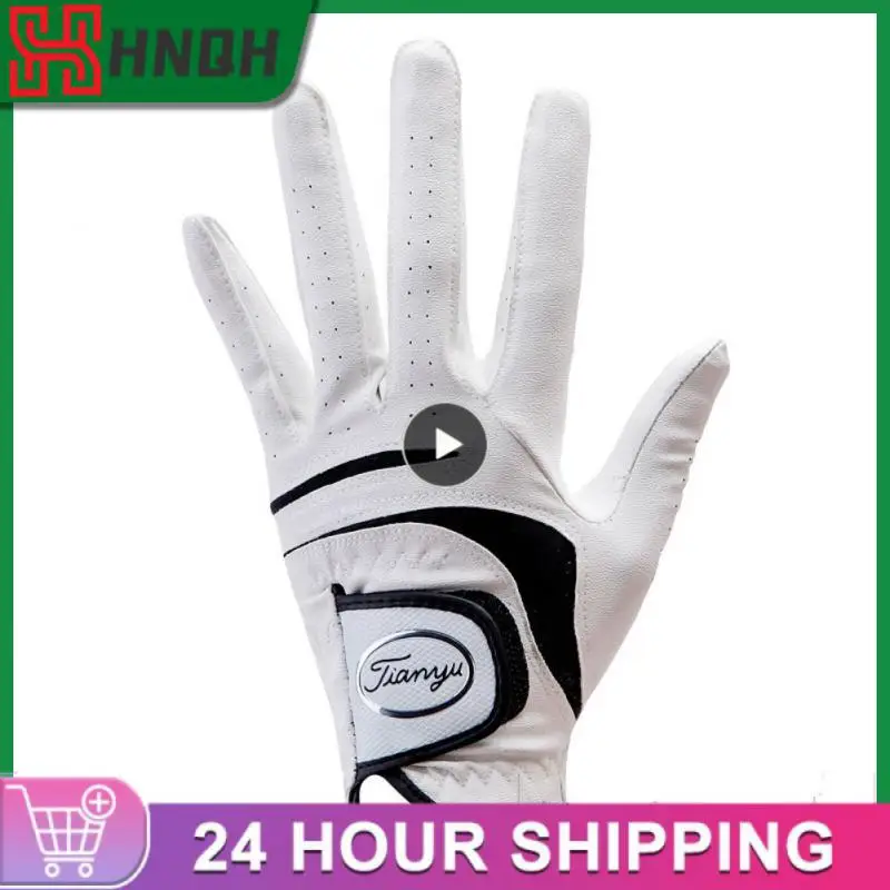 

Upgraded Gloves Breathable Golf Gloves Ventilation Hole Stretch Gloves Lambskin Riding Gloves Cycling Gloves