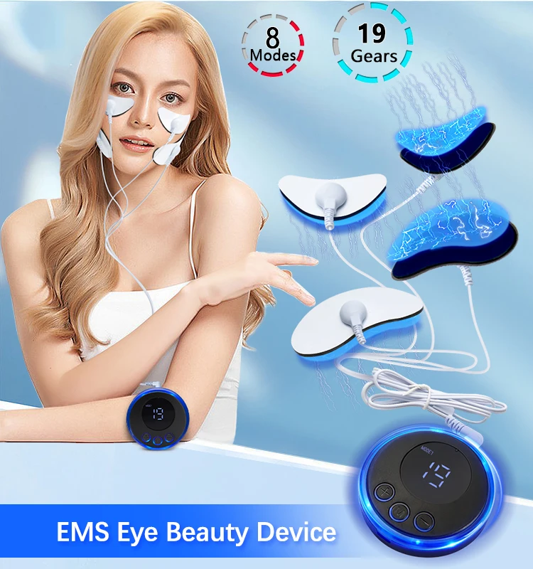 

EMS Facial Massager Current Muscle Stimulator Facial Lifting Eye Beauty Devic Neck Face Tool Lift Skin Tightening Anti-Wrinkle