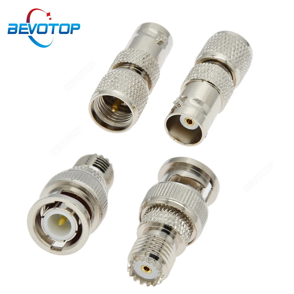 

1 шт. Переходник BNC-MiniUHF, переходник MiniUHF, штекер к гнезду BNC, RF коаксиальный адаптер 50 Ом, высокое качество