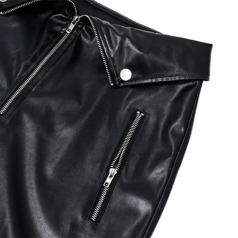 Рисунок 5 - Черные облегающие брюки из искусственной кожи