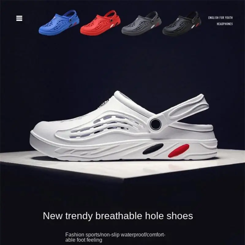 Sandal Waterproof Reversible Heel Belt Beach Shoes Breathable Mesh Breathing Breathable And Comfortable Outdoor Slippers