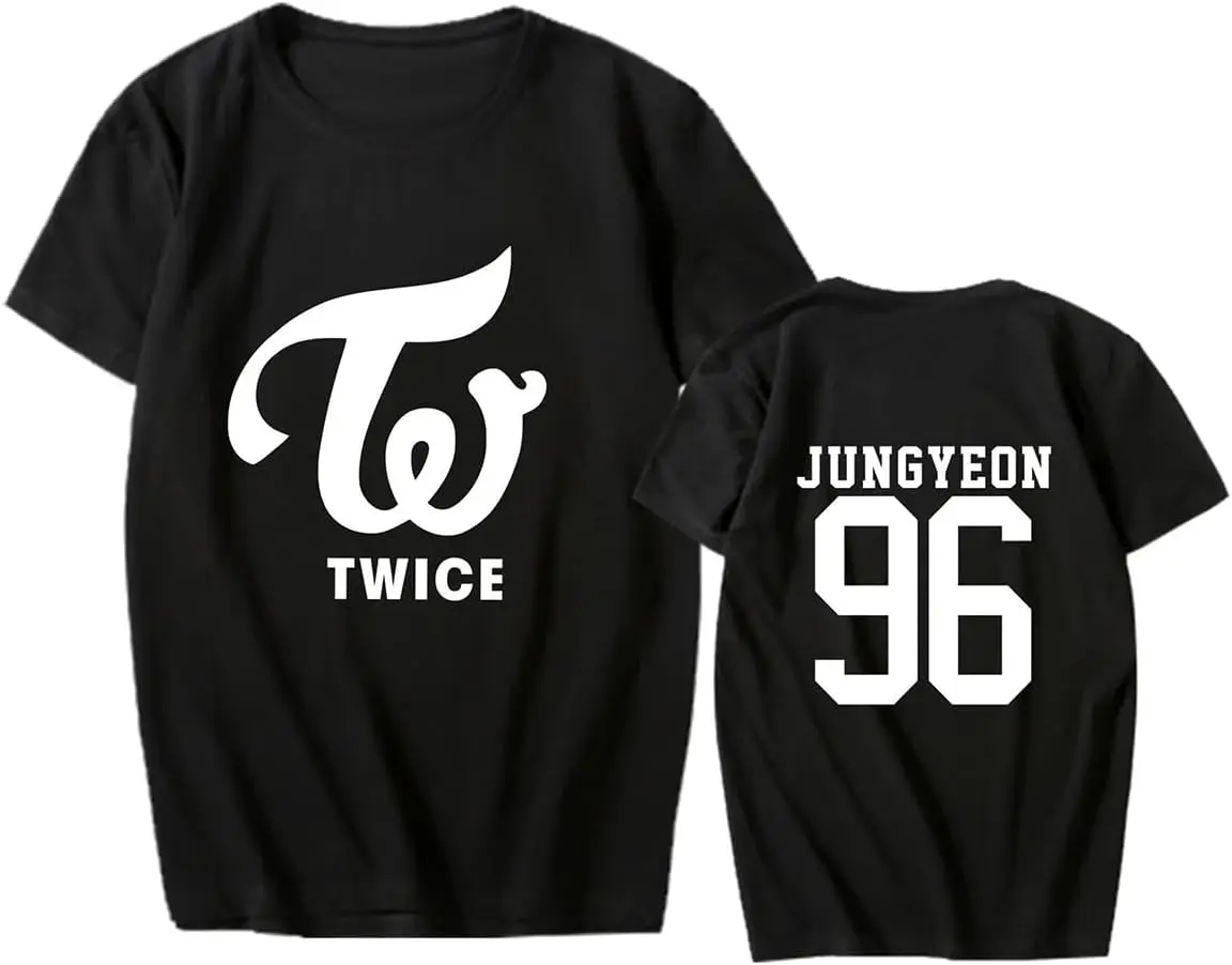 Xkpopfans Kpop Concert Unisex T-Shirts Mina Sana Momo Tzuyu Tee Shirt