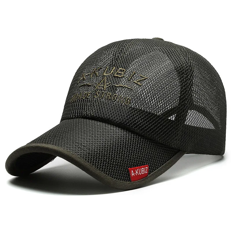 

Fashion Outdoor Mesh Baseball Cap Trucker Cap Quick Dry Snapback Hat For Women Men Breathable Trucker Cap Golf Sun Hat
