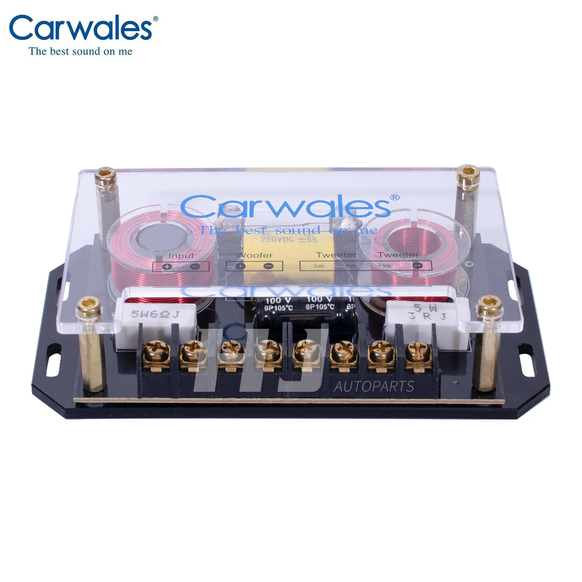 Автомобильный 2-полосный аудиодинамик 6 5 дюйма 1 комплект динамик