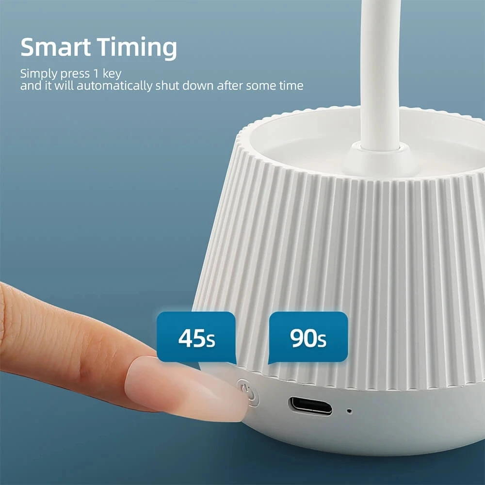 Лампа для сушки гель-лака ногтей с красным лотосом | Красота и здоровье