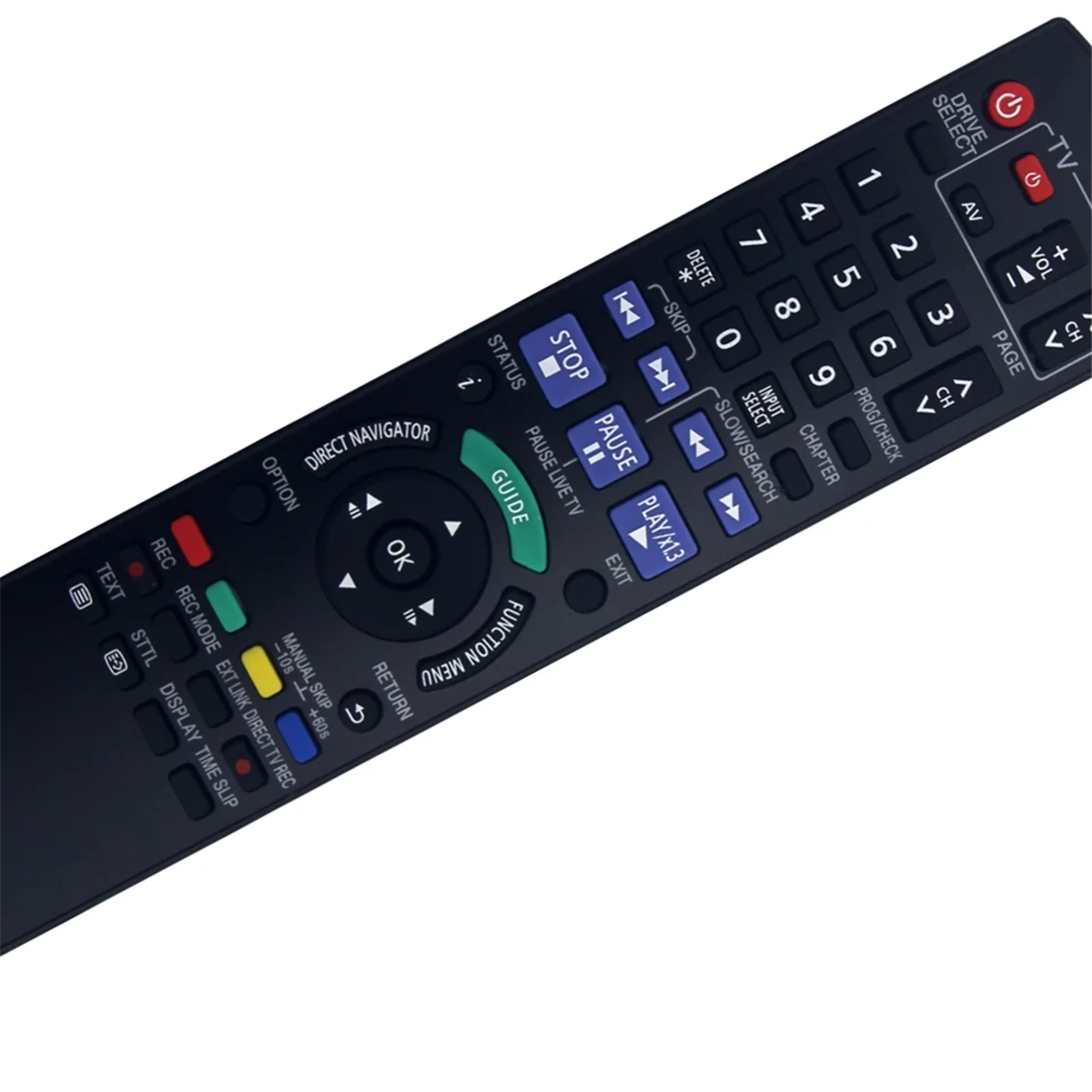 Пульт дистанционного управления N2QAYB 000462   Замена для DVD-рекордера PANASONIC DMR-EX773EB-K DMR-EX83EB-K DMR-EX86EB-K (art.: 3920ca41f7ee5) - 3920ca41f7ee5