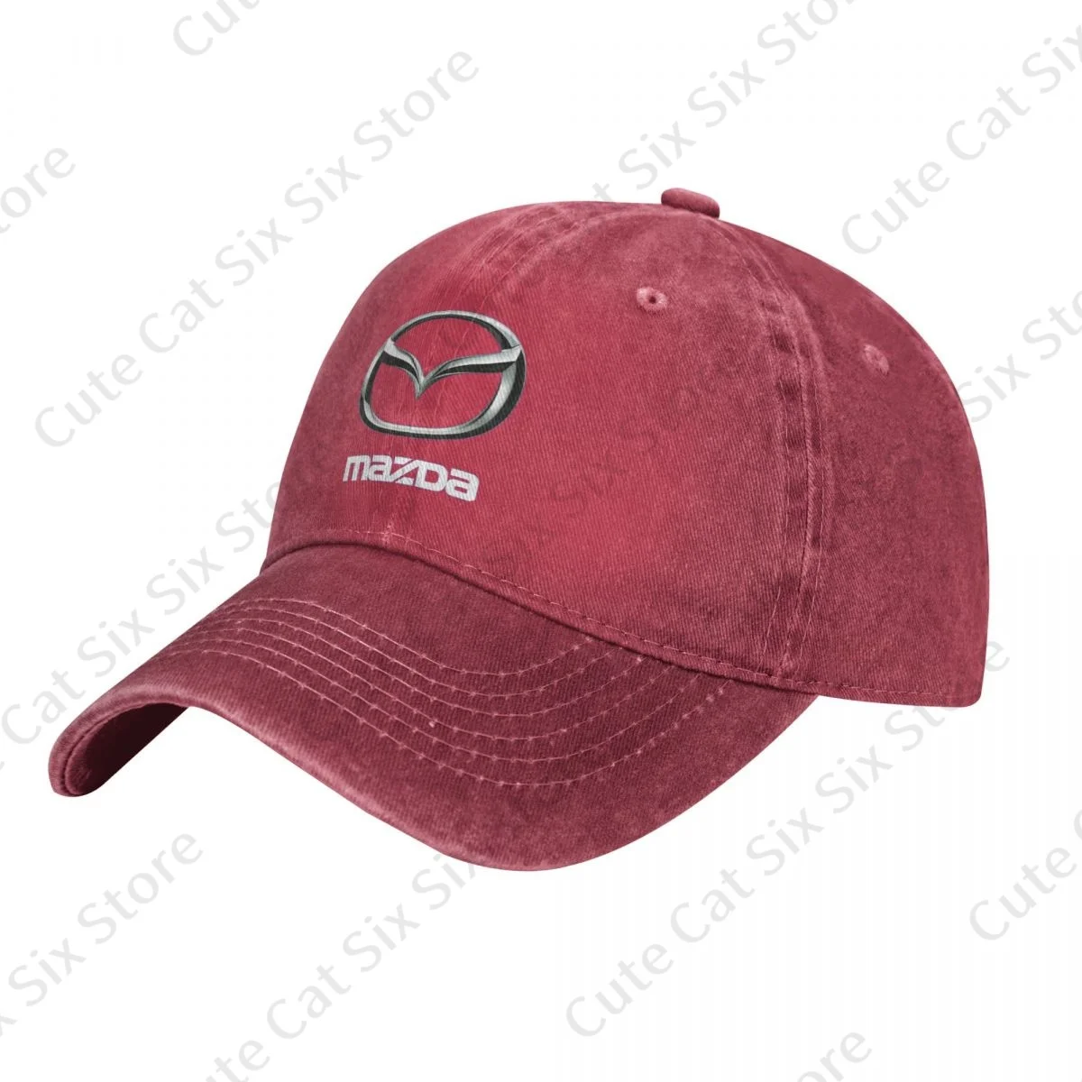 

Men and Woman's Vintage Mazda Baseball Cowboy Hat Caps Adjustable Casual Cotton Sun Hats Unisex Visor Hats