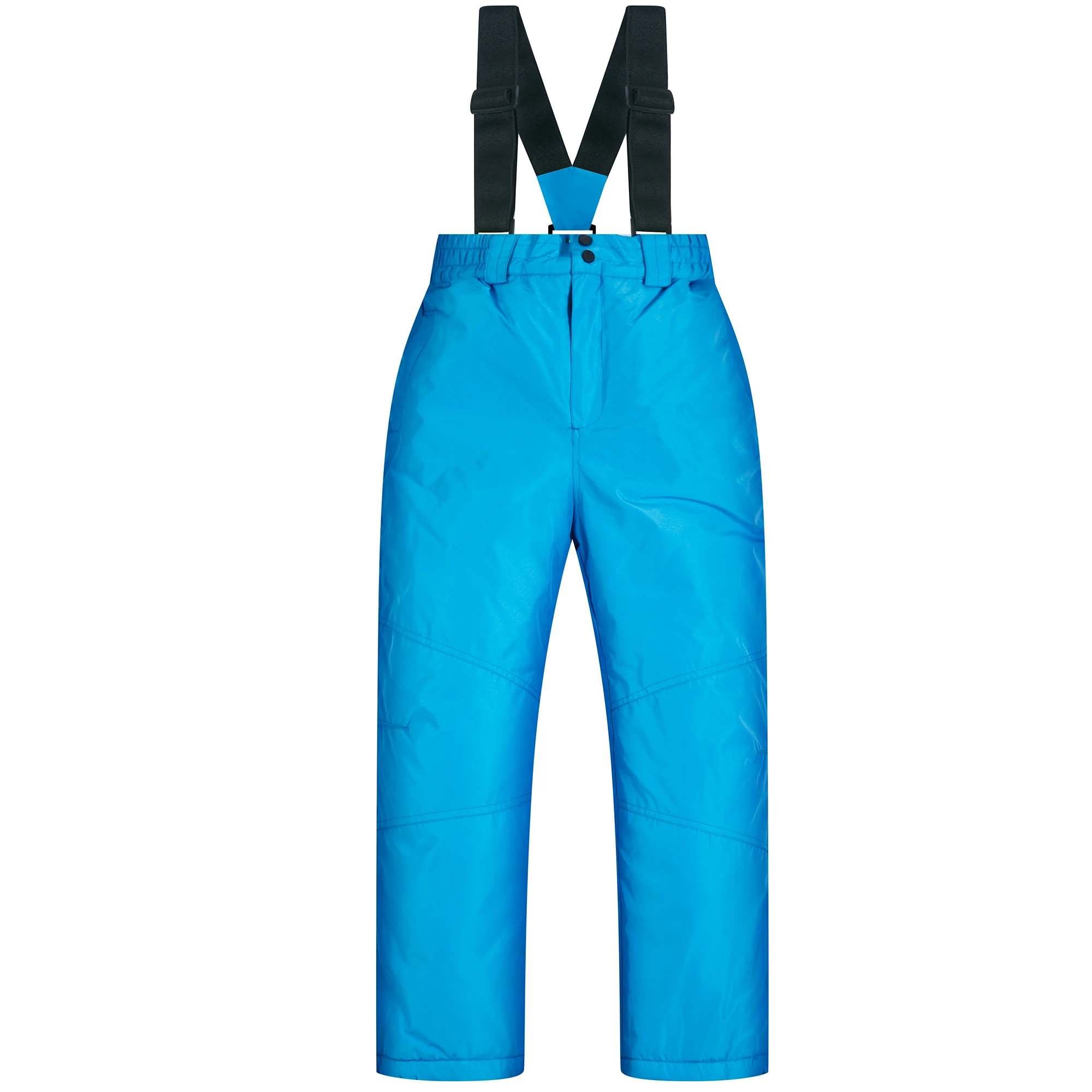 

Girls Boys Windproof Warm Ski Pants Children's Thick Straps Waterproof Trousers for Winter Mountaineering Skiing Outdoor Sports
