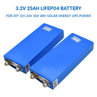 3 2v 25ah lifepo4 battery cell 25000mah lithium iron phosphate deep cycles for diy 12v 24v 36v 48v solar energy ups power