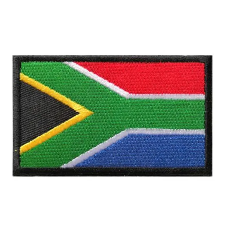 

Embroidery Flag Badges Hook and Loop South Africa patch for clothes Cap Backpack Deal with it Strange things Stickers