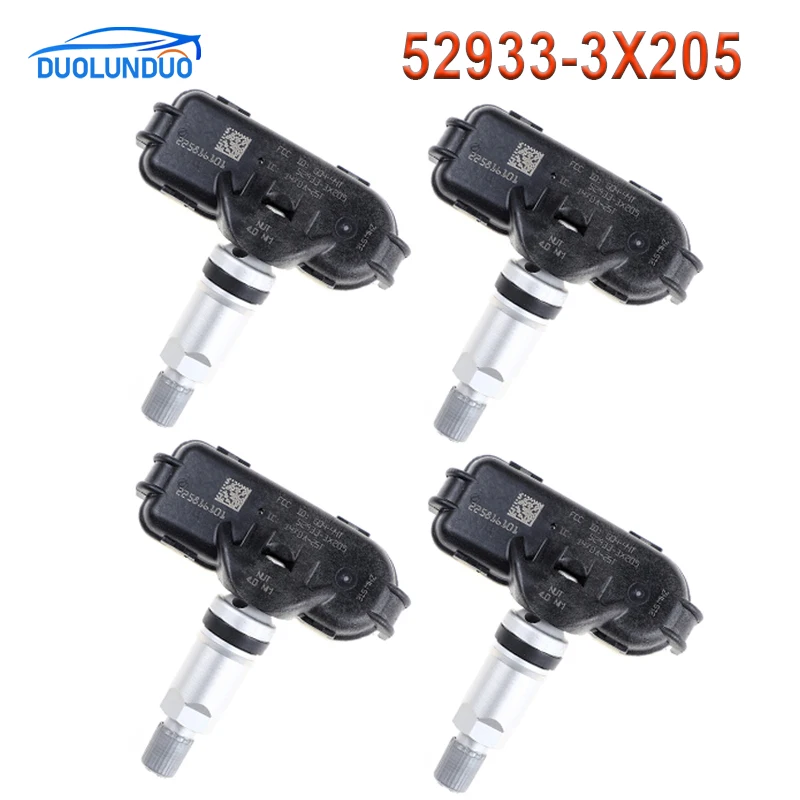 Новинка 4 шт. датчик давления в шинах высококачественные автомобильные аксессуары 52933-3X205 529333X205 для Hyundai Elantra KIA FORTE FORTE5
