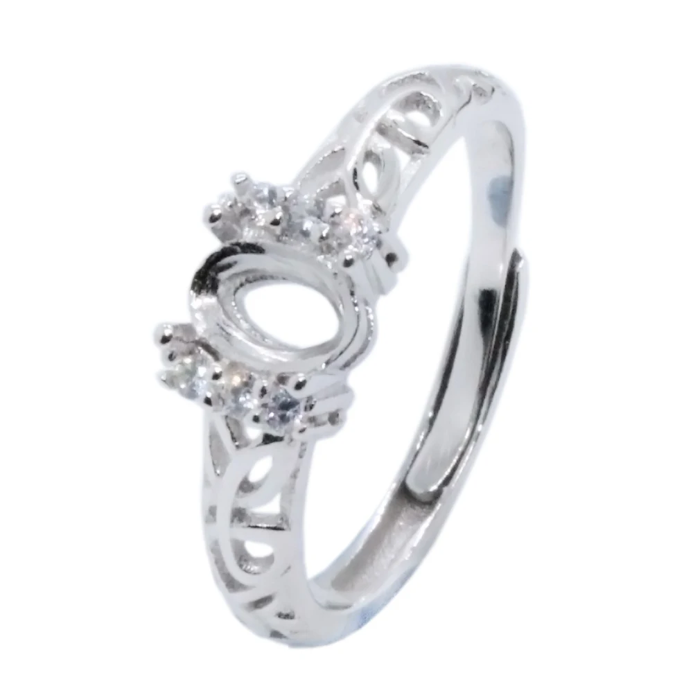 

Кольцо с инкрустацией для ювелирных изделий, 4 Х6 мм