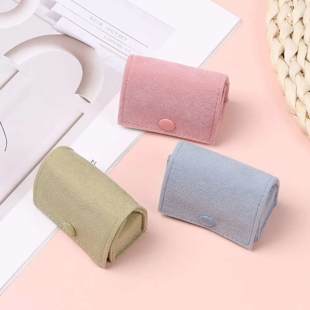 

Dust Protect Portable Earring Pouch Velvet Wrapping Bag Bracelet Bag Storage Pouch Jewelry Bag