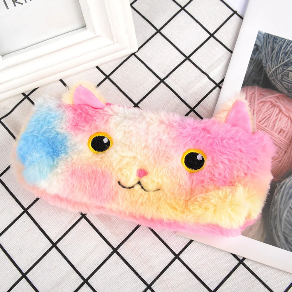 

Plush Holder Portable Pen Bag Plush Bag Plush Organizer Bag