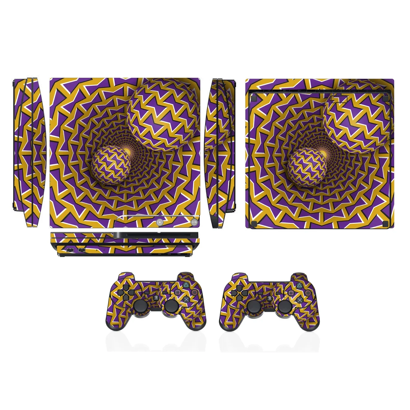 3005 Vinyl Skin Sticker Protector for Sony PS3 Slim PlayStation 3 and 2 controller skins Stickers