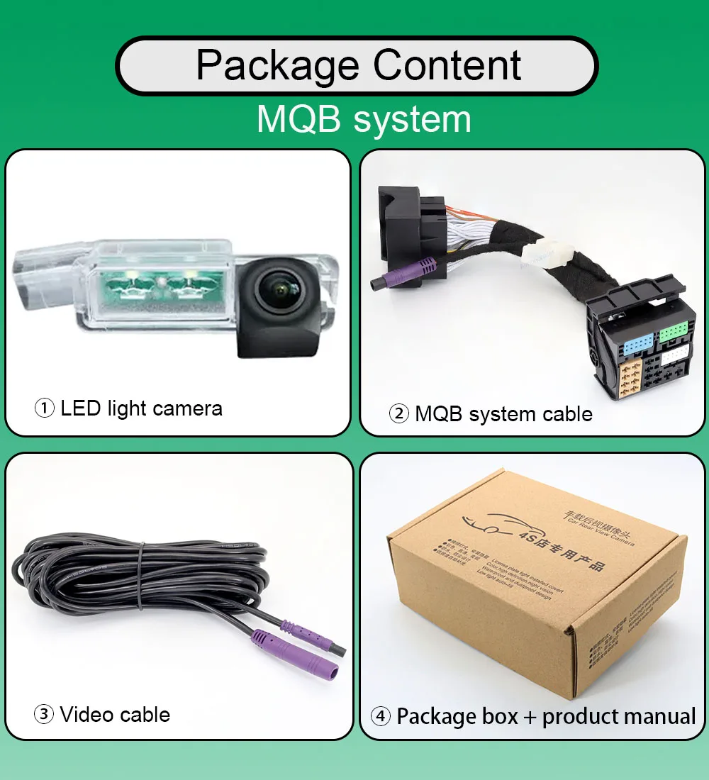 

Для Volkswagen VW POLO VI 2017 2018 2019 2020 2021 2022 2023, парковочная камера с динамической траекторией, камера заднего вида