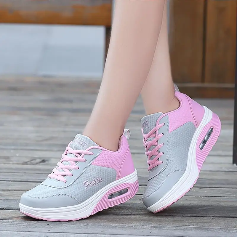 

new women casual shoes coutdoor zapatillas mujer Waterproof anti-skid air cushion women sneakers breathable athletic shoes