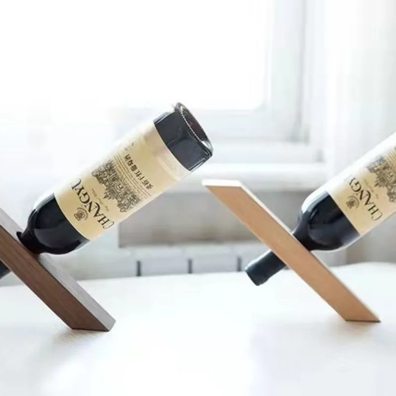 Деревянная вешалка для вина украшение винного шкафа в гостиной современный