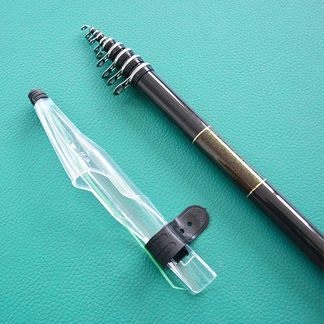 Телескопическая рыболовная удочка из углеродного волокна портативная для