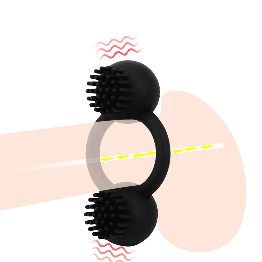 Кольцо на пенис 10 скоростей для задержки эякуляции секс-игрушки мужчин пара