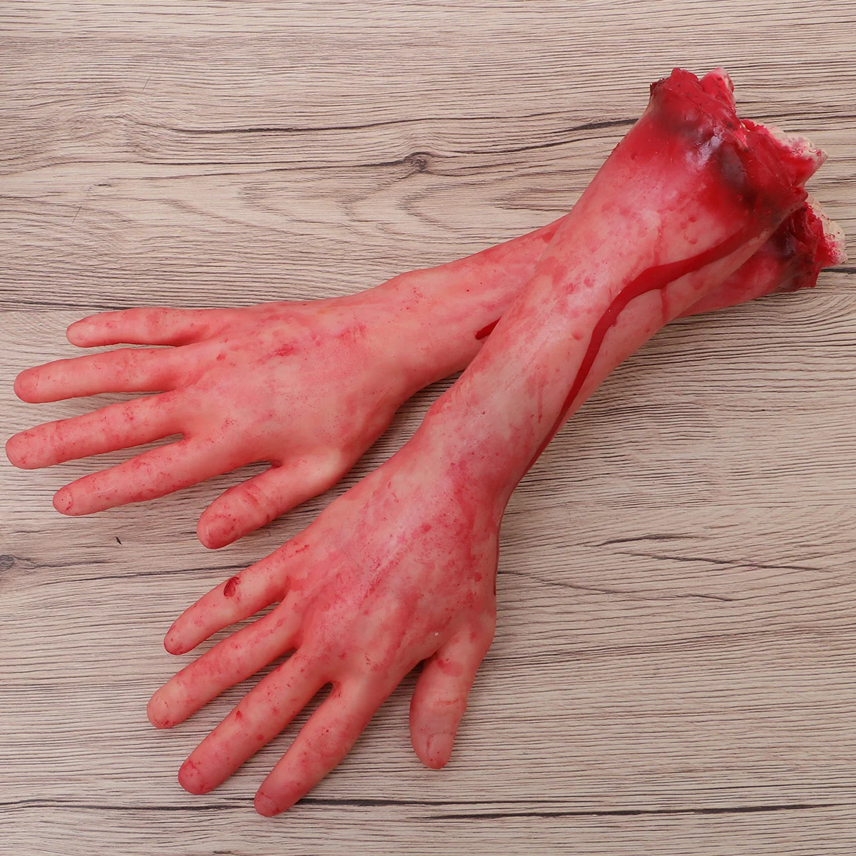 

Halloween Creepy Prop Halloween Bloody Decorations Broken Body Part Fake Scary Hands Bloody Dead Body Parts