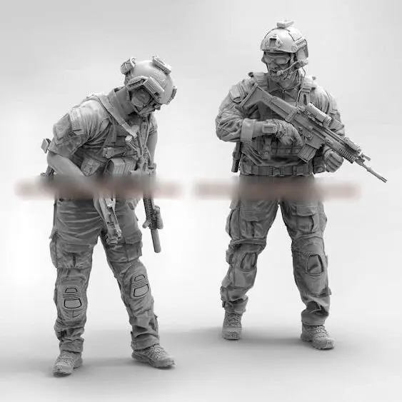 

1/35 Resin Model Figure GK， Unassembled and unpainted kit