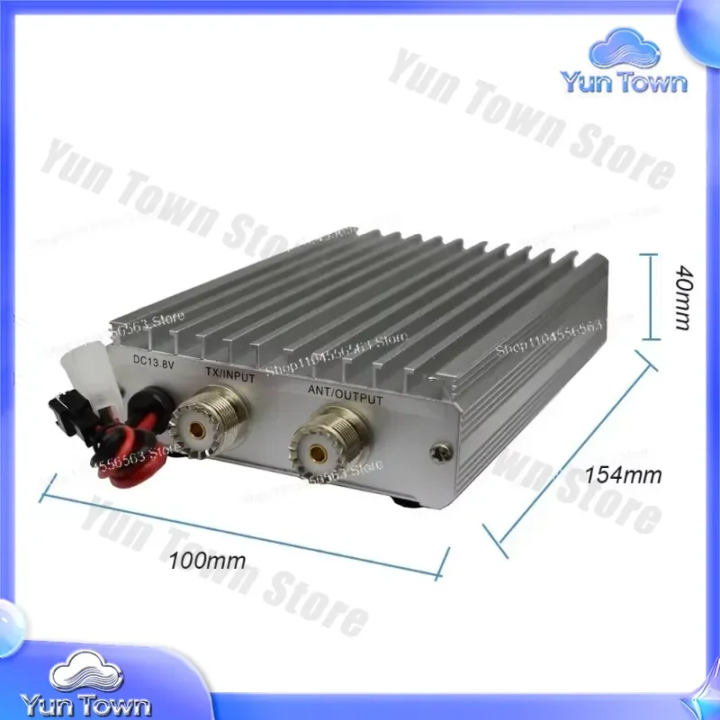 Фото Усилитель мощности 45W MX-P50M HF для радиостанций FT-817, IC-703, Elecraft KX3, QRP, FT-818, Xiegu G90, G90S, G1M, X5105, 20м/40м №3