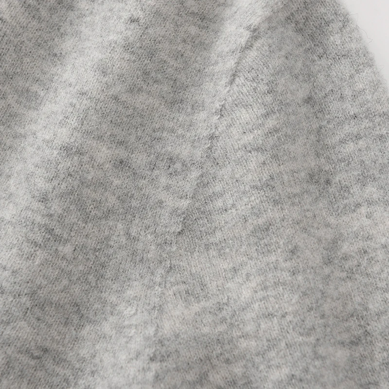 Мужской осенне-зимний свитер из 100% мериносовой шерсти вязаный пуловер с