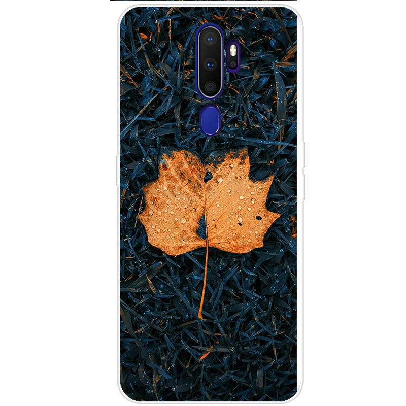 Для OPPO A5 2020 Чехол Мягкий силиконовый чехол из ТПУ для A9 задняя крышка с цветным