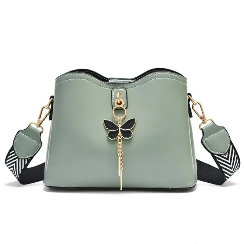 

PU leather Female Bag 2021 Autumn New Trend Fashion Small Square Bag candy Color All-match Shoulder Bag Womens Messenger Bags