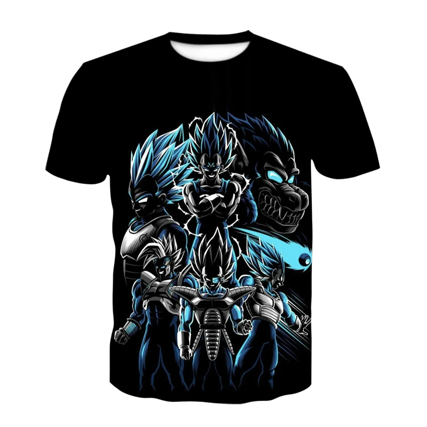 

Anime Mens T-Shirts Men Anime Harajuku 3D Shirts Summer Fashion Short Sleeves Black O-Neck Tops Boys Clothing Streetwear