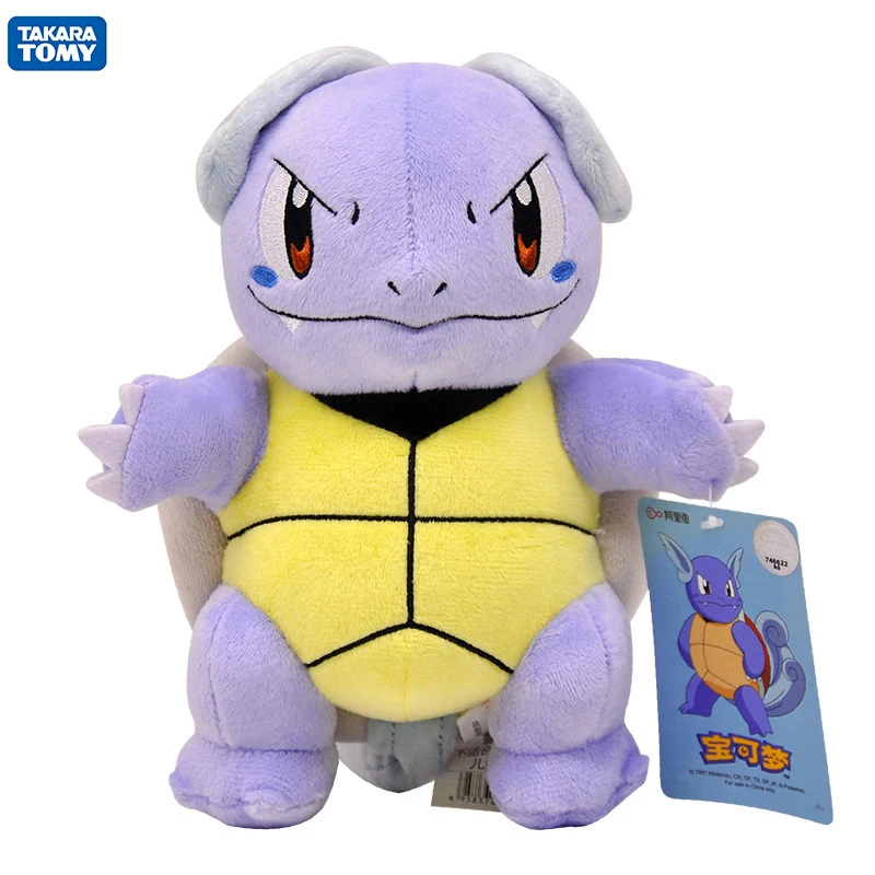 

Original Pokemon Wartortle plush toy cute cartoon plush doll pillow ragdoll child birthday Christmas Toys Gifts for Kids カメール