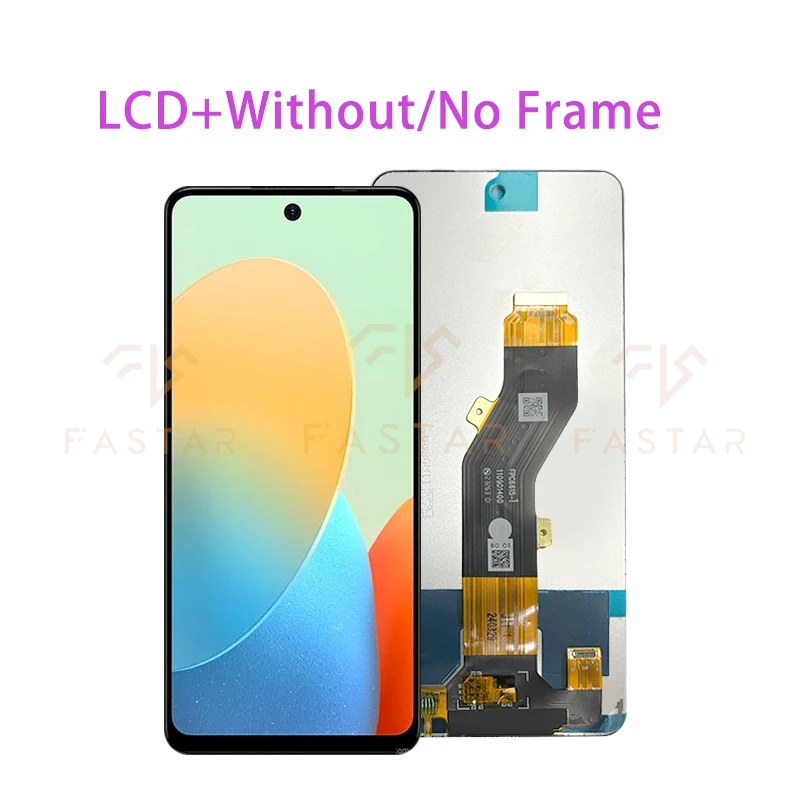 BG7 6 &quotпротестирован для Tecno Spark 20C lcd BG7n ЖК-дисплей кодирующий преобразователь