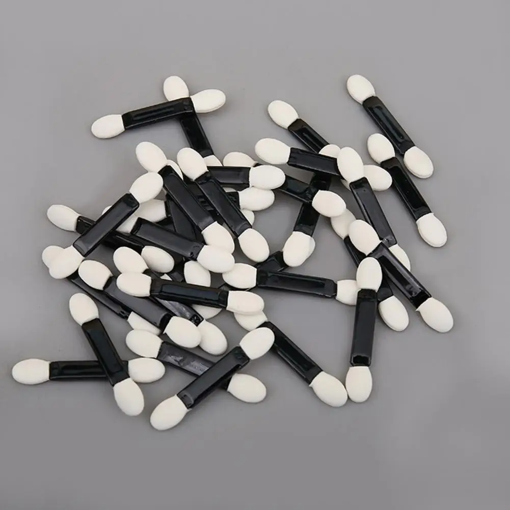 

Гигиеническая легкая приятная на ощупь Двусторонняя кисть для теней для век для косметики