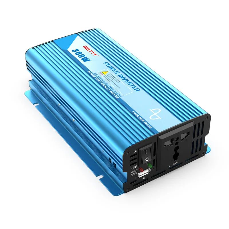 

Pure sine wave inverter 12V to 220v300w low power off grid vehicle inverter power supply 600W peak value