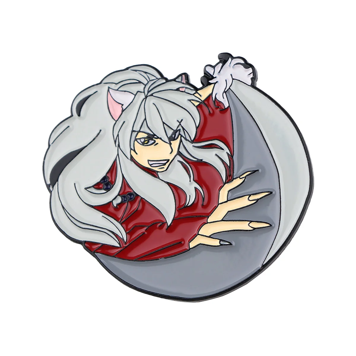 

Inuyasha Anime Enamel Pin Brooch Metal Pins for Backpacks Brooches for Women Japanese Cute Badges Fashion Jewelry Accessories