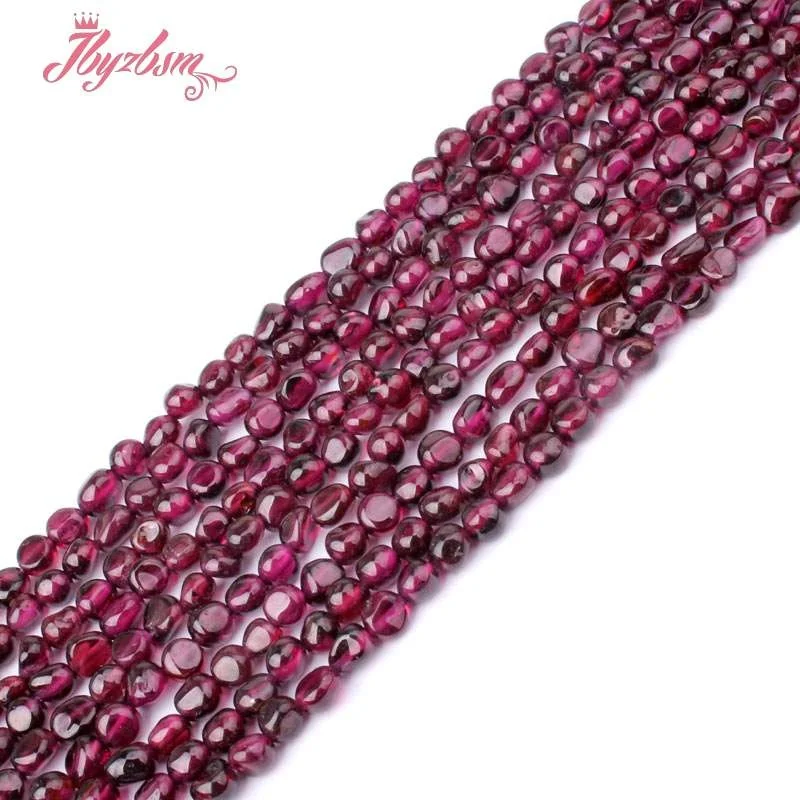 2x4-3x5mm Irregular Shape Bead Red Garnet Chips Natural Stone Beads For DIY Necklace Bracelets Jewelry Making 15&quot Free Shipping |