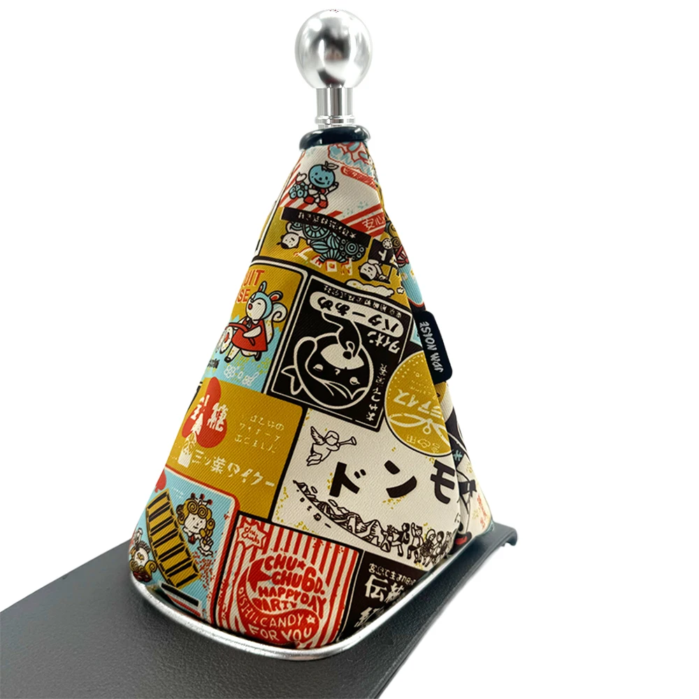 Фото Jdm Shift Boot, японские стили кимоно, чехлы для смены автомобиля, тканевые ручки переключения передач, украшения для интерьера автомобиля, аксессуары, подарок №5