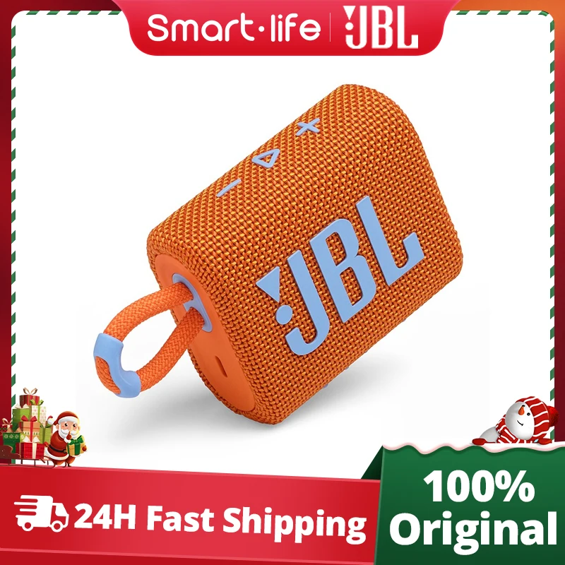 

Оригинальная Беспроводная Bluetooth-Колонка JBL GO 3 GO3, сабвуфер, уличная колонка, Водонепроницаемая мини-колонка с басами, несколько цветов