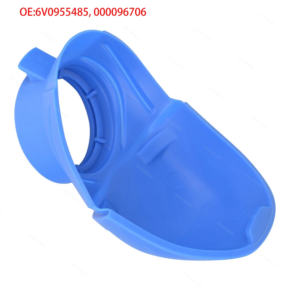 

--Wiper Washer Fluid Reservoir Tank Bottle Cover Cap Lid Plastic Blue for Audi for VW, SKODA 6V0955485 000096706