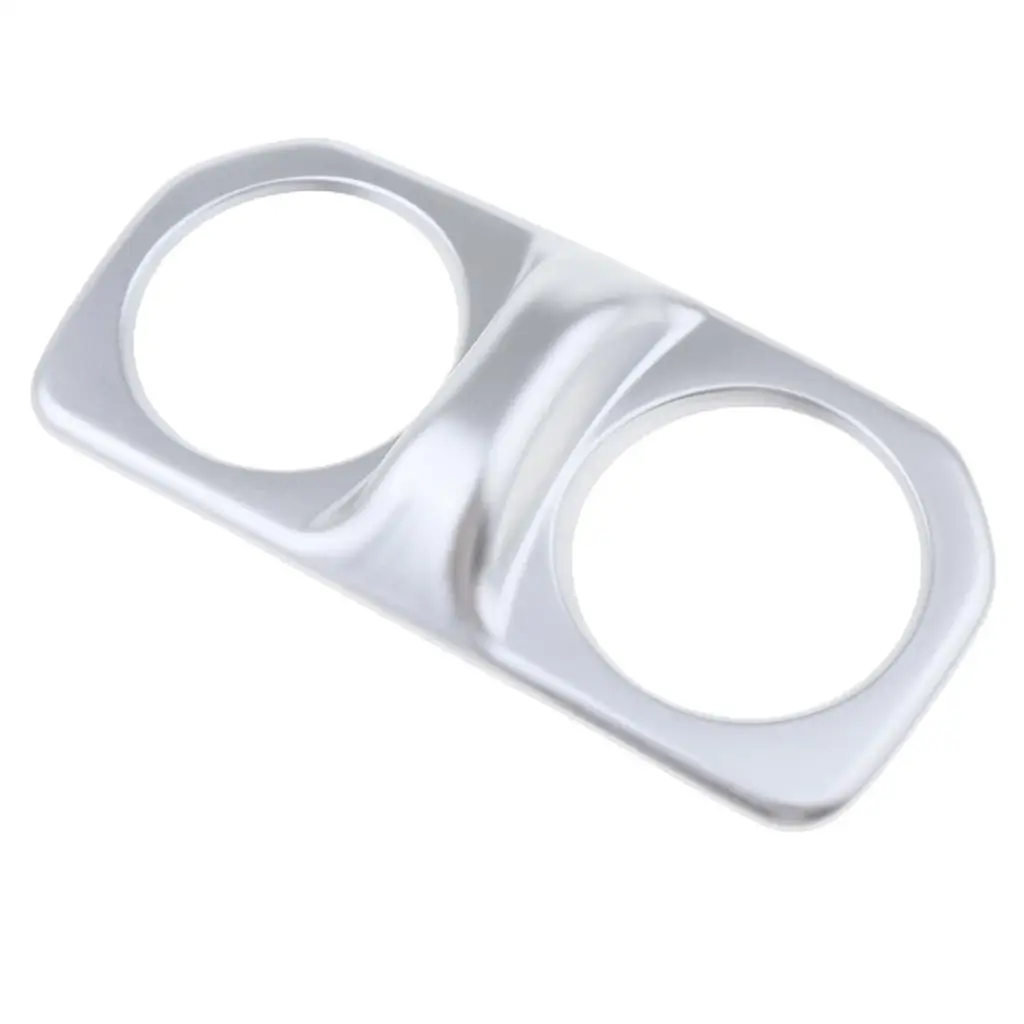

Silver Air Vent Frame Air Outlet Vent Cover For Jeep 2015-2017