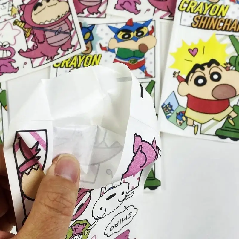 

Crayon Shin-han Gift Bag Fashion Animation Kawaii Cartoon Kraft Paper Bag Cookies Candy Snack Packing Bag Birthday Party Gift